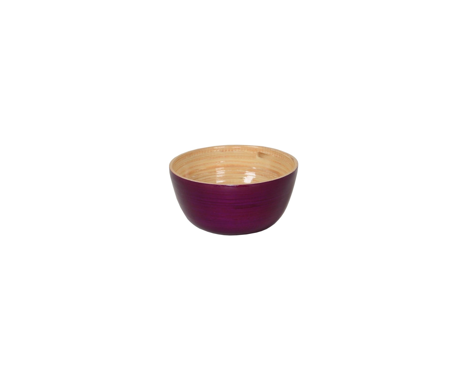 Albert L. Punkt Bamboo Mini Bowl in Blackberry