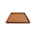 Albert L. Punkt Ottoman Tray in High Gloss Caramel