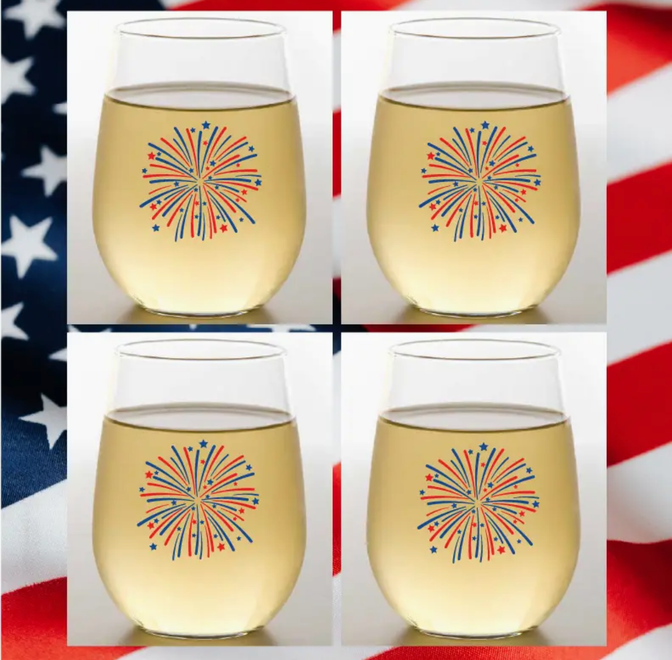 Wine - Oh! Unbreakable Stemless Glasses