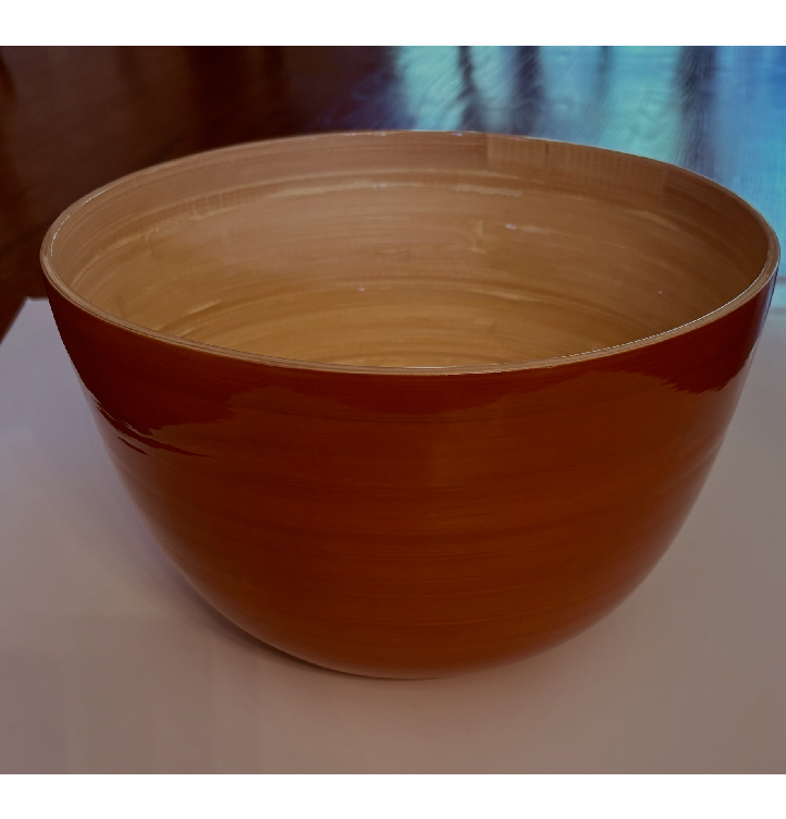 Albert L. Punkt Bamboo Mixing Bowl