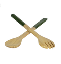 Albert L. Punkt Bamboo Large Salad Servers