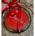 Ben's Garden Round Glass Coaster