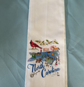 Roseanne Beck North Carolina Handpainted Icons Kitchen Towel
