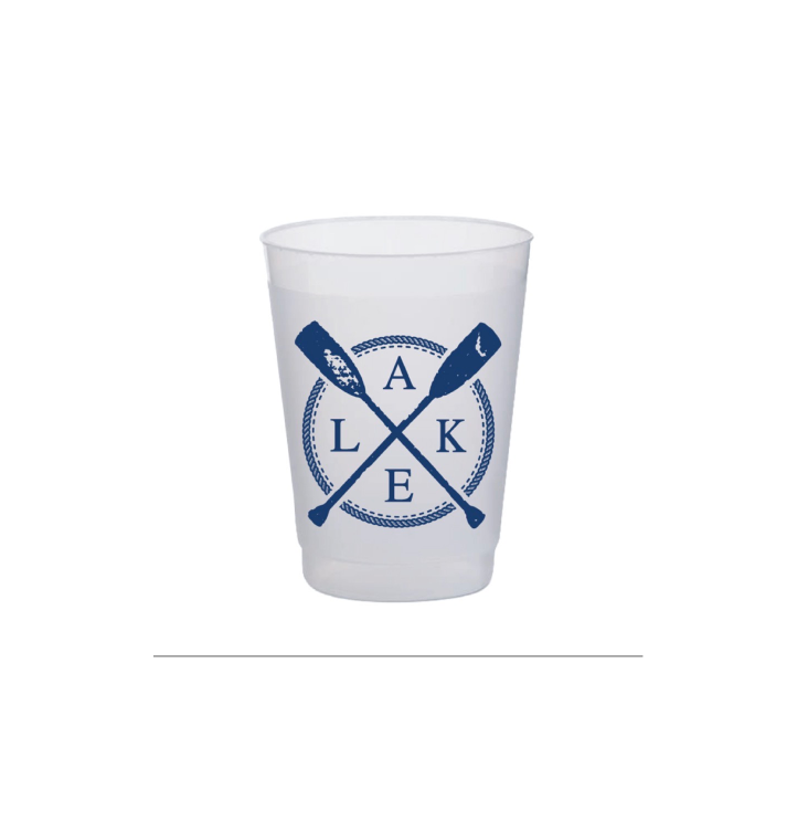 Roseanne Beck 16oz. Frost Flex Cup - Set of 8