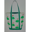 Crab & Cleek Medium Tote Bag - Go for the Green