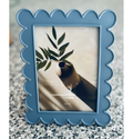 Sagebrook Home Polyresin Scalloped Frame