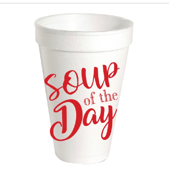 Roseanne Beck Styrofoam 20oz. Party Cups - Set of 10