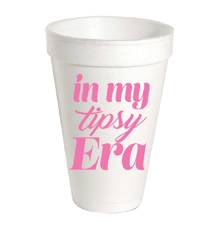 Roseanne Beck Styrofoam 20oz. Party Cups - Set of 10