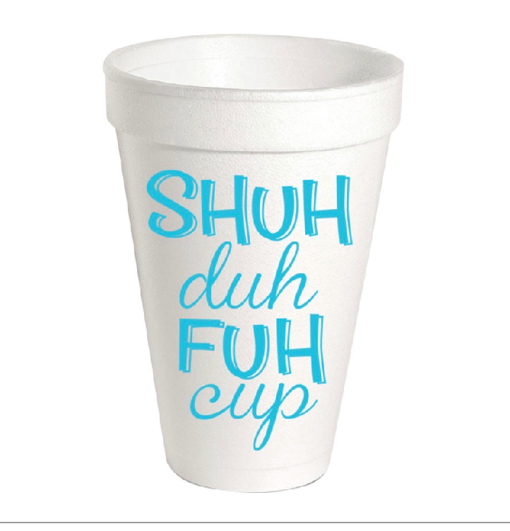 Roseanne Beck Styrofoam 20oz. Party Cups - Set of 10