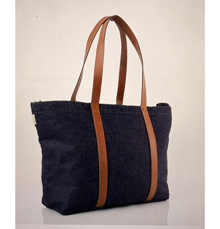 CB Station Weekender Bag in Denim