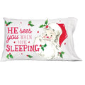 Roseanne Beck "He See's You..." Pillowcase
