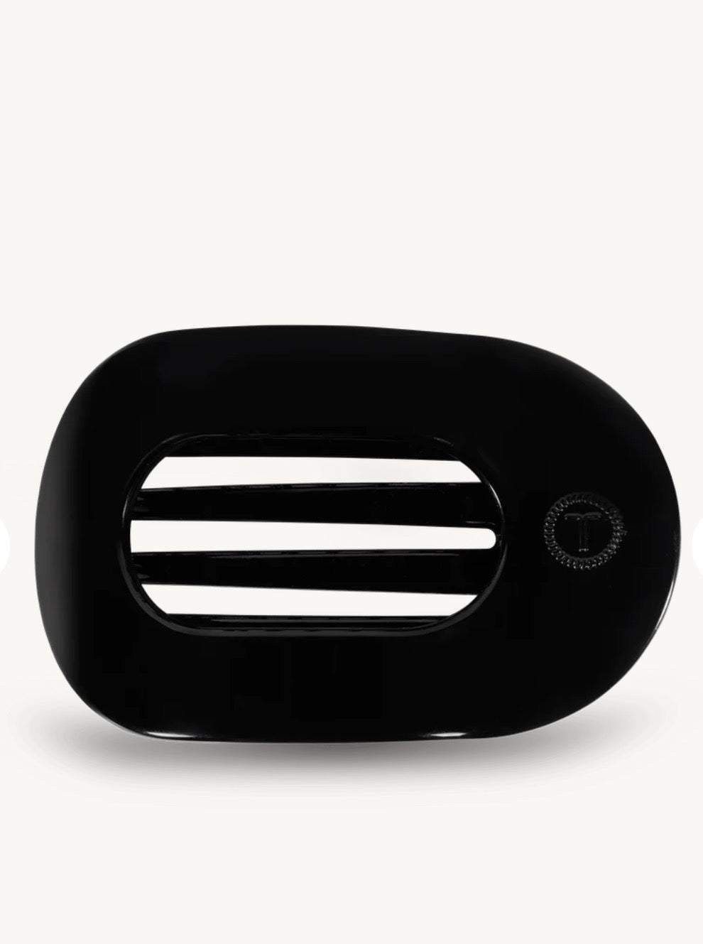 Teleties Flat Round Hair Clip - Small