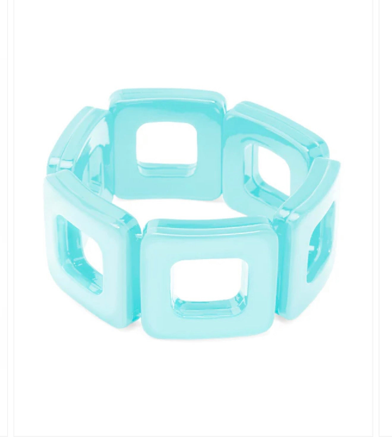 Zenzii Resin Square Bracelet
