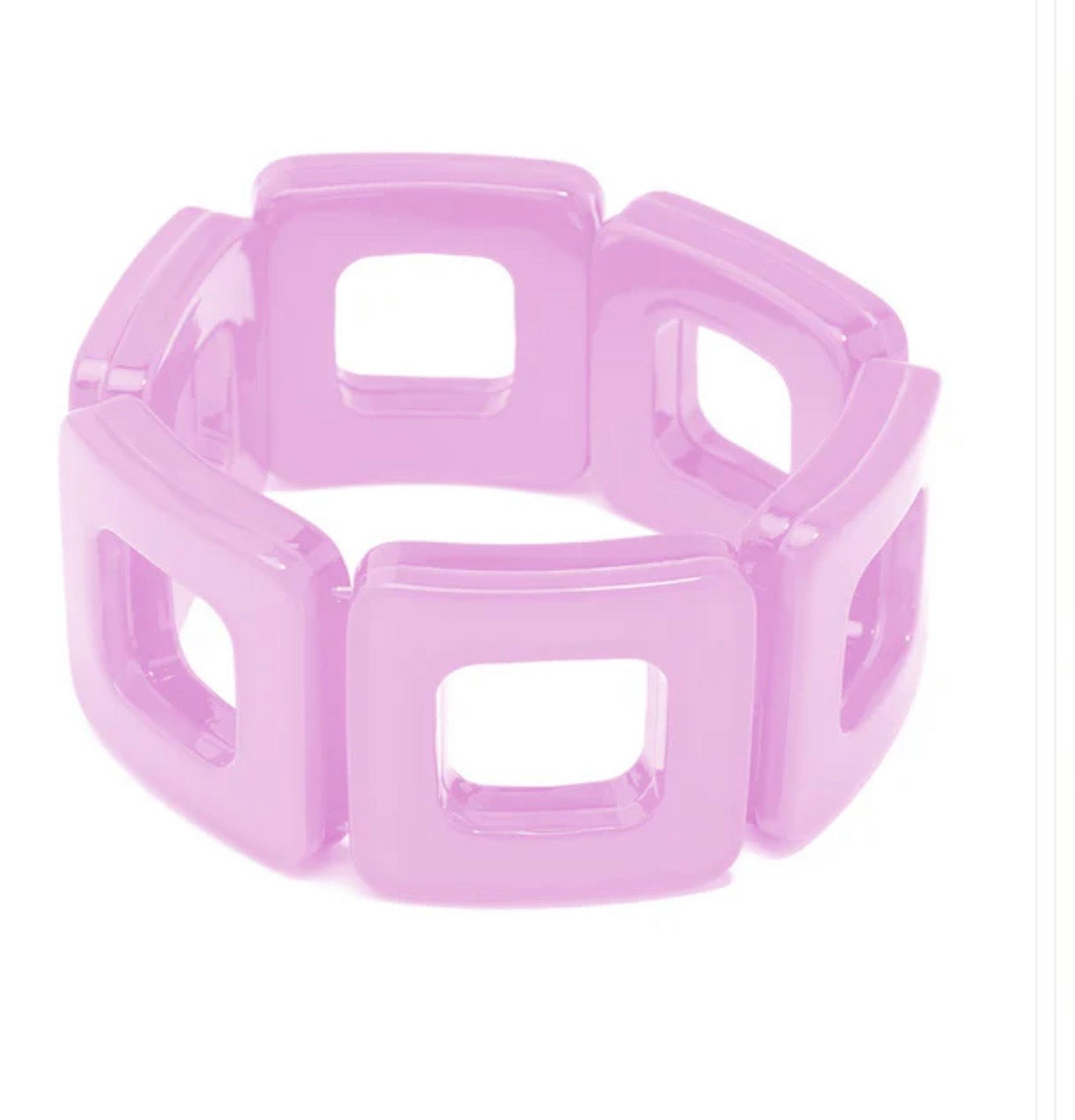 Zenzii Resin Square Bracelet