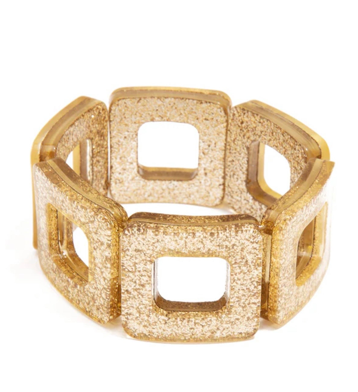 Zenzii Resin Square Bracelet
