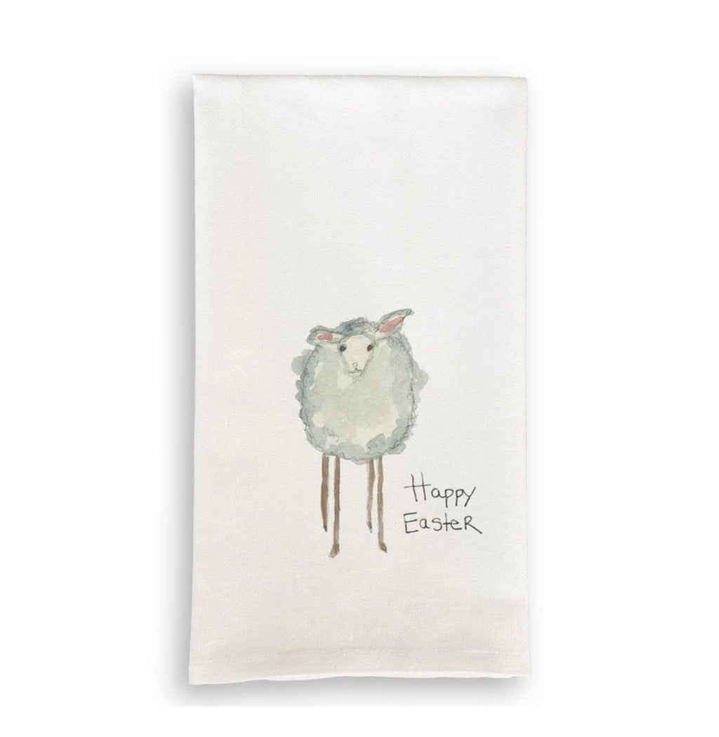 French Graffiti  Tea Towel
