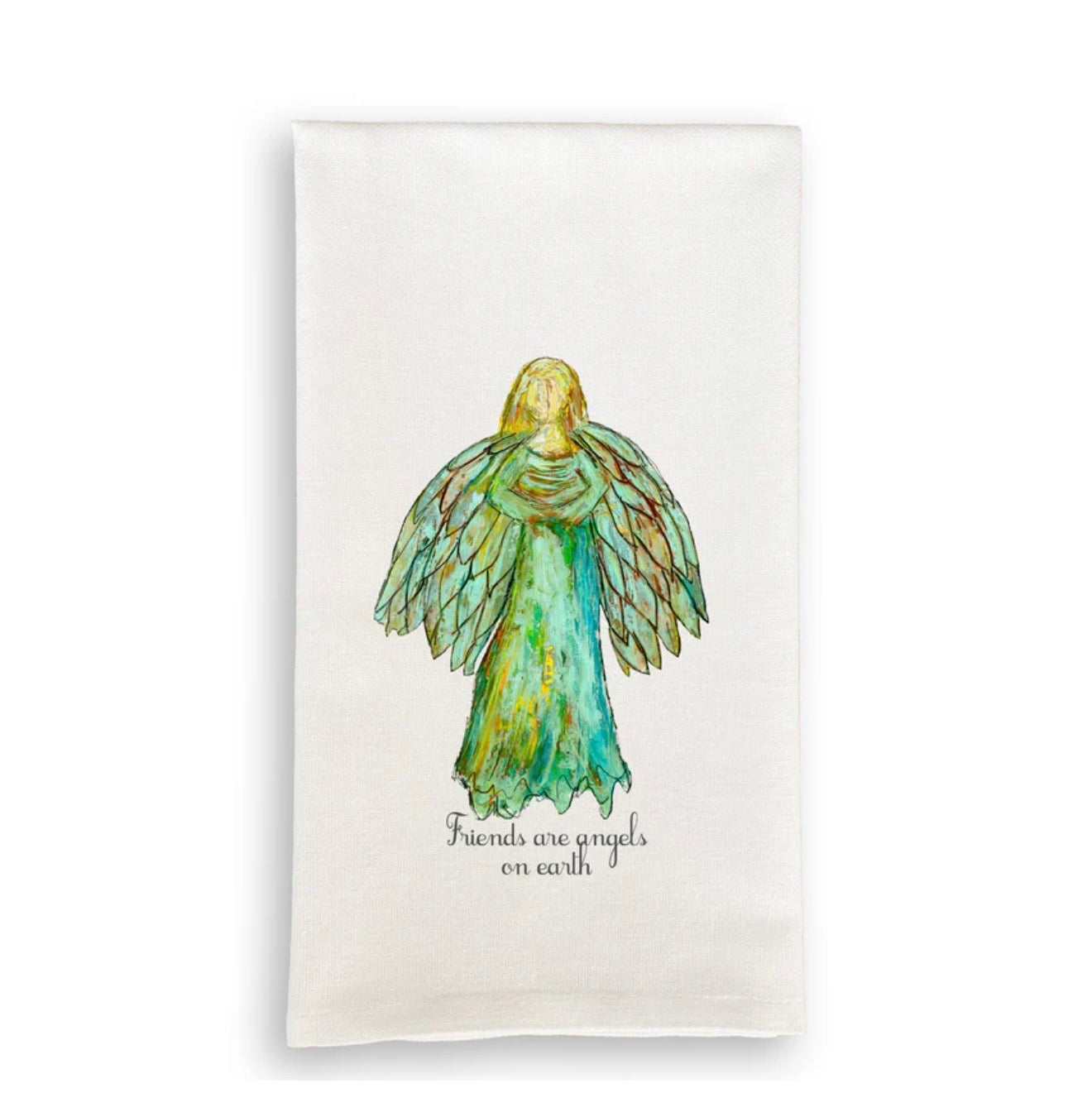 French Graffiti  Tea Towel