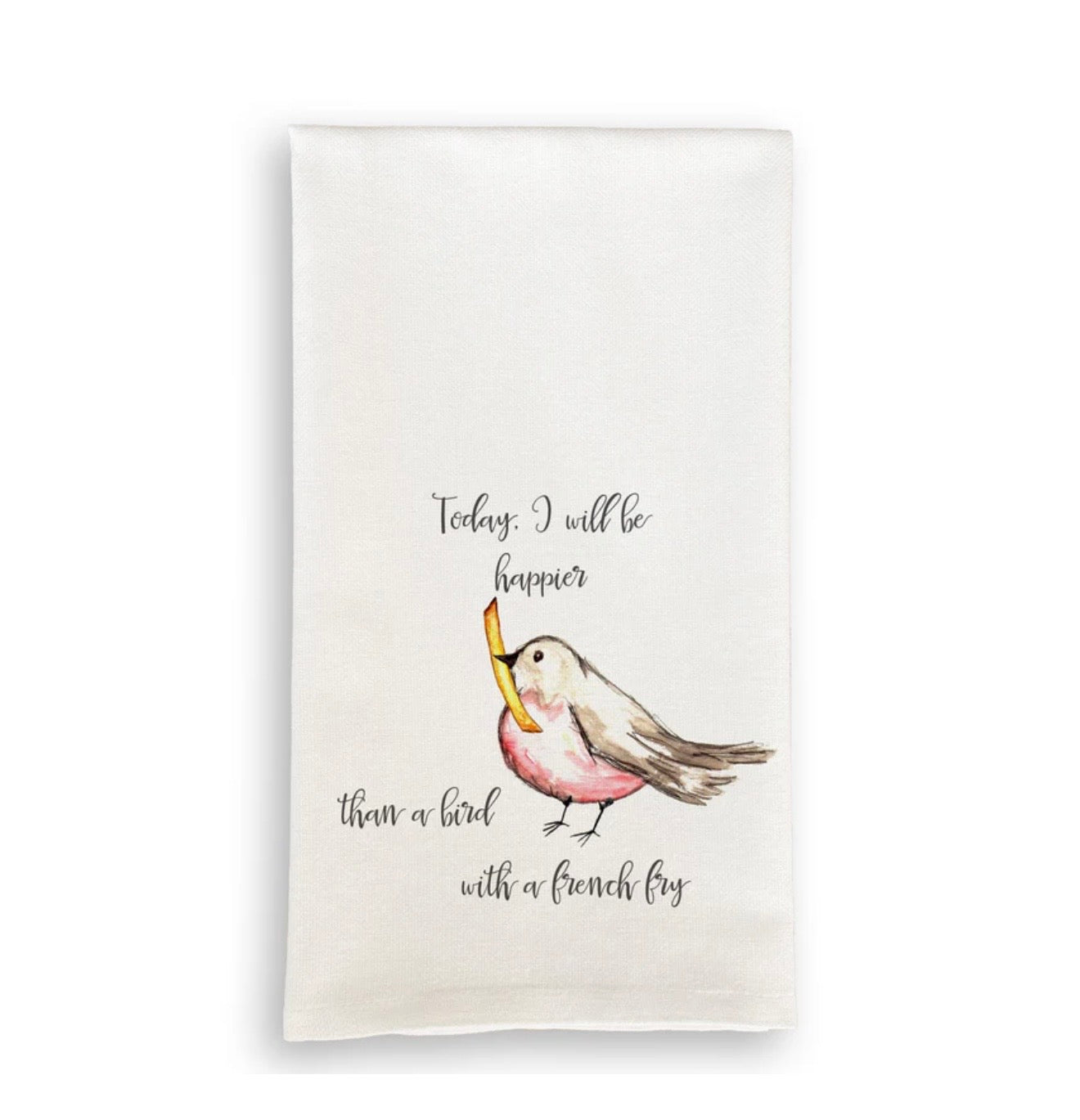 French Graffiti  Tea Towel