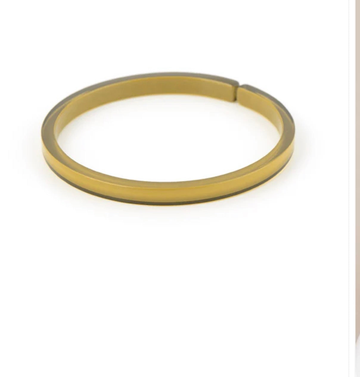 Zenzii Resin Bangle Bracelet