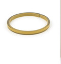 Zenzii Resin Bangle Bracelet - Gold