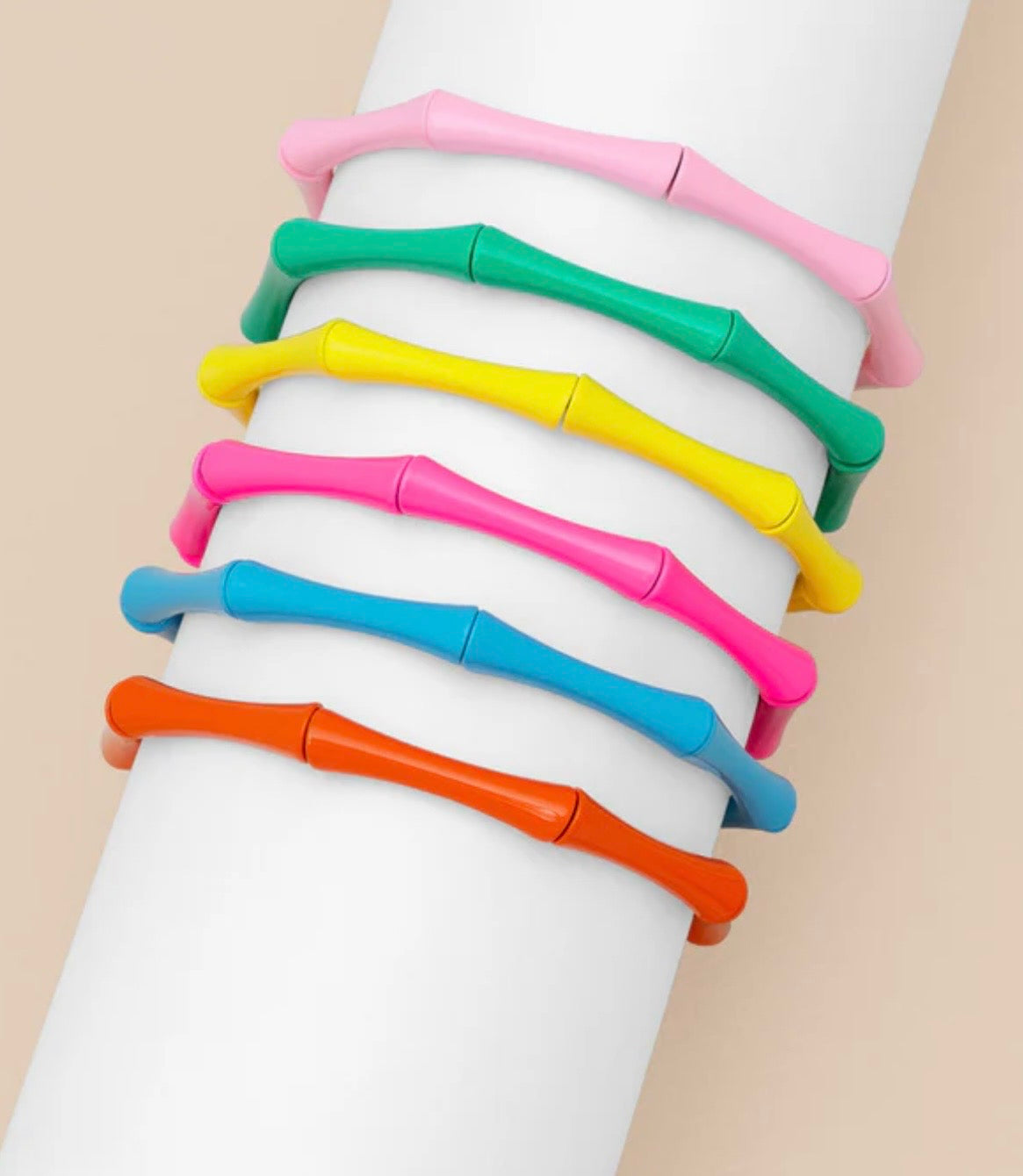 Zenzii Bamboo Enamel Bracelet