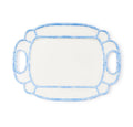 Two's Company French Blue Bamboo Platter