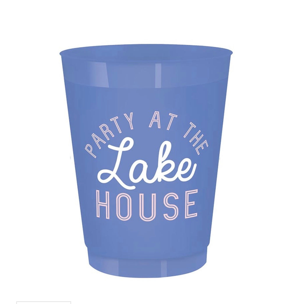 Slant 16oz Frost Flex Cups - Set of 8