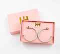 Hoo Hoops Midi Hoop Earrings