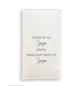 French Graffiti Tea Towel - Yoga Pants