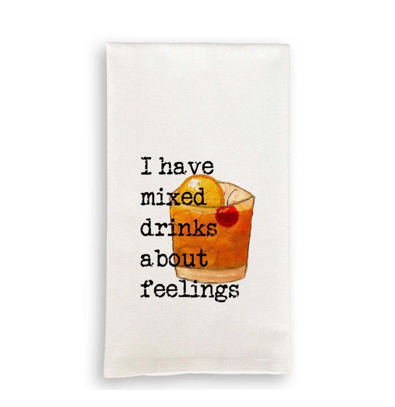 French Graffiti  Tea Towel