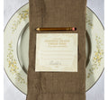 Color Box Design & Letterpress Deserted Island Placecards