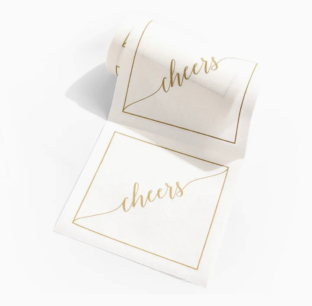 Table Theory Disposable Cotton Cocktail Napkins