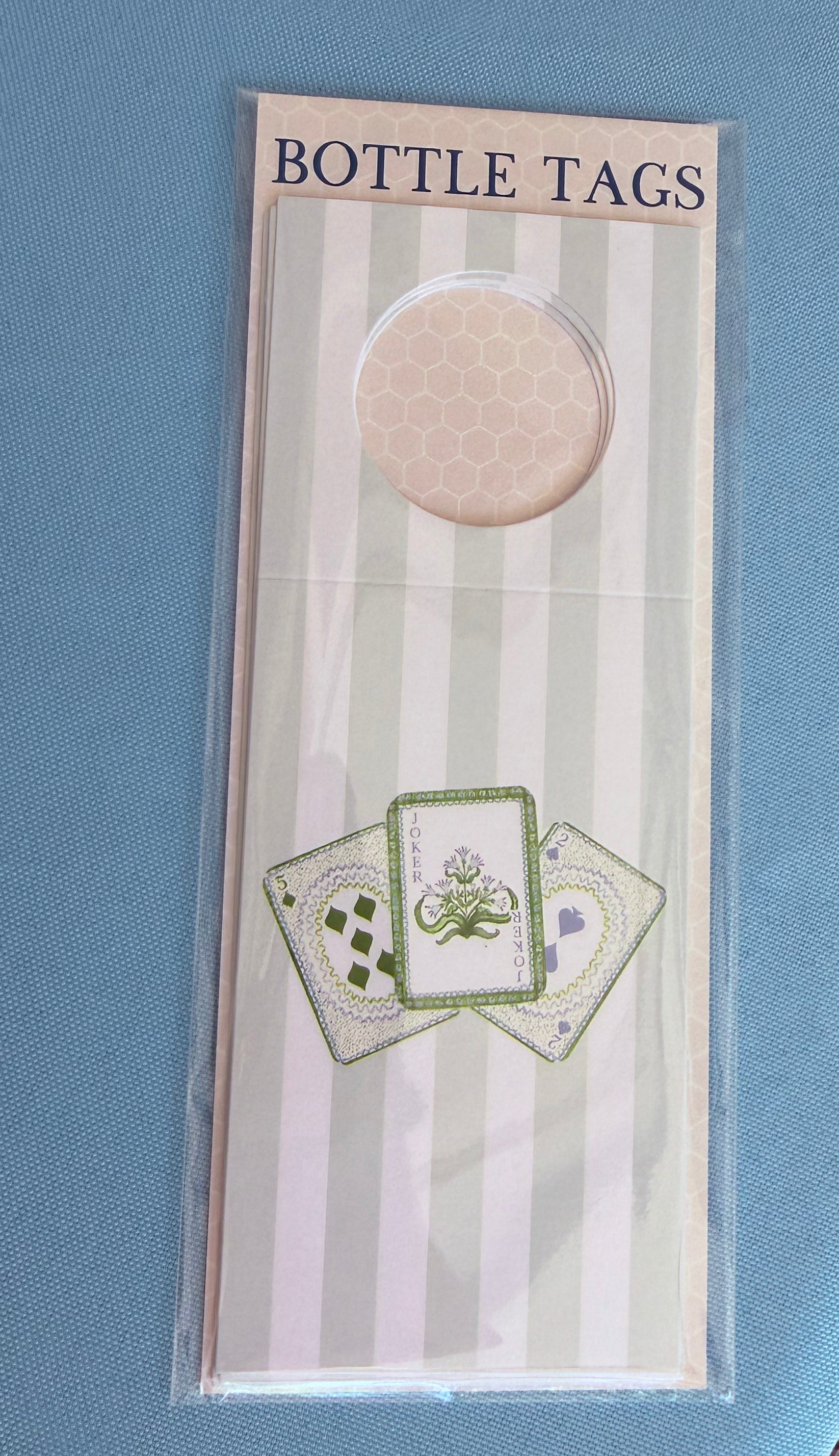 Busy Bee Wine Bottle Gift Tag
