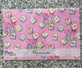French Graffiti Paper Placemats - Mahjong