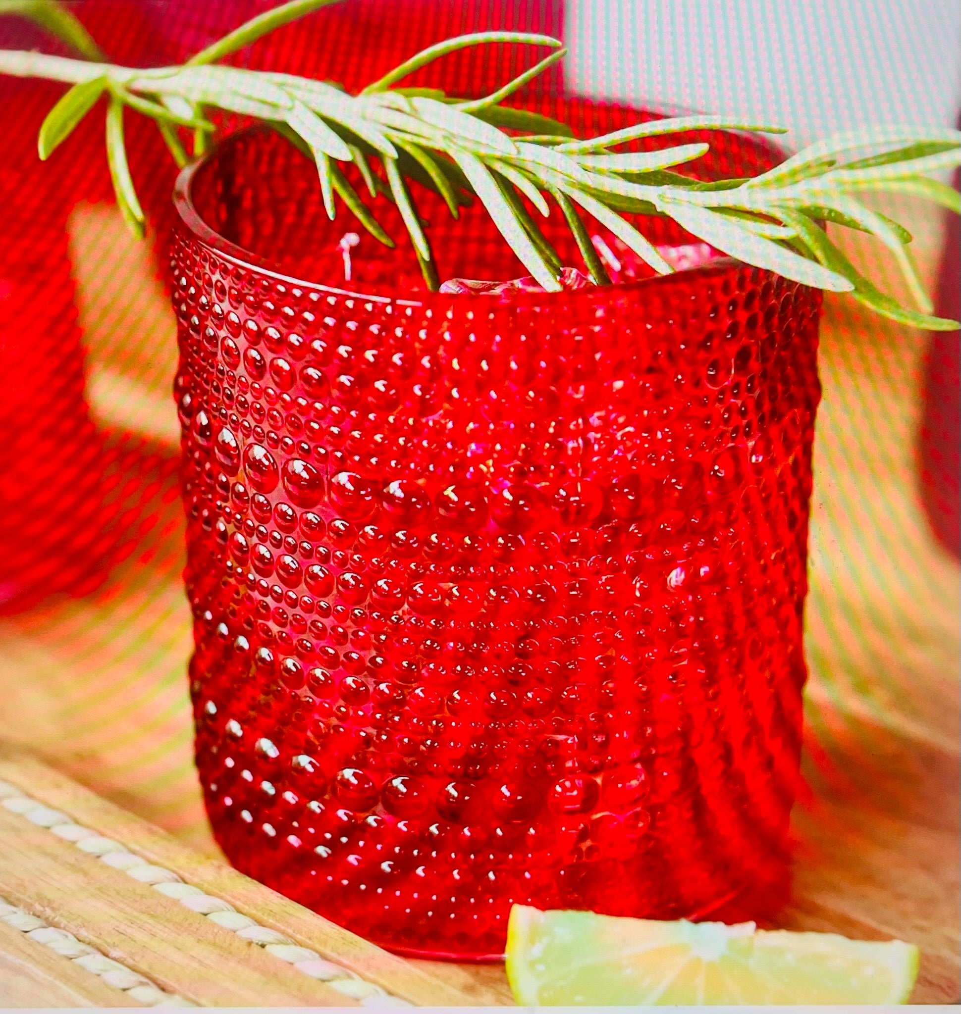 Kate Aspen 10 oz. Textured Beaded Old Fashioned Drinking Glasses - Set of 6