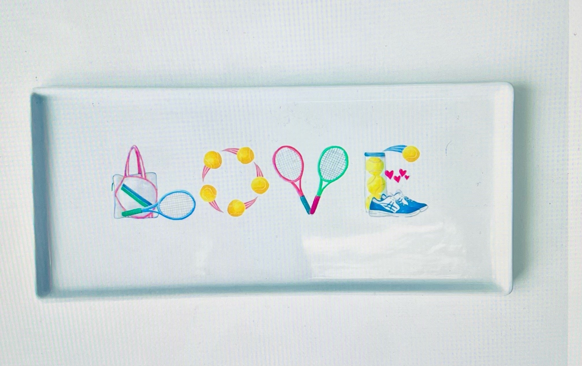 Dishique Typography Tray - "Love"