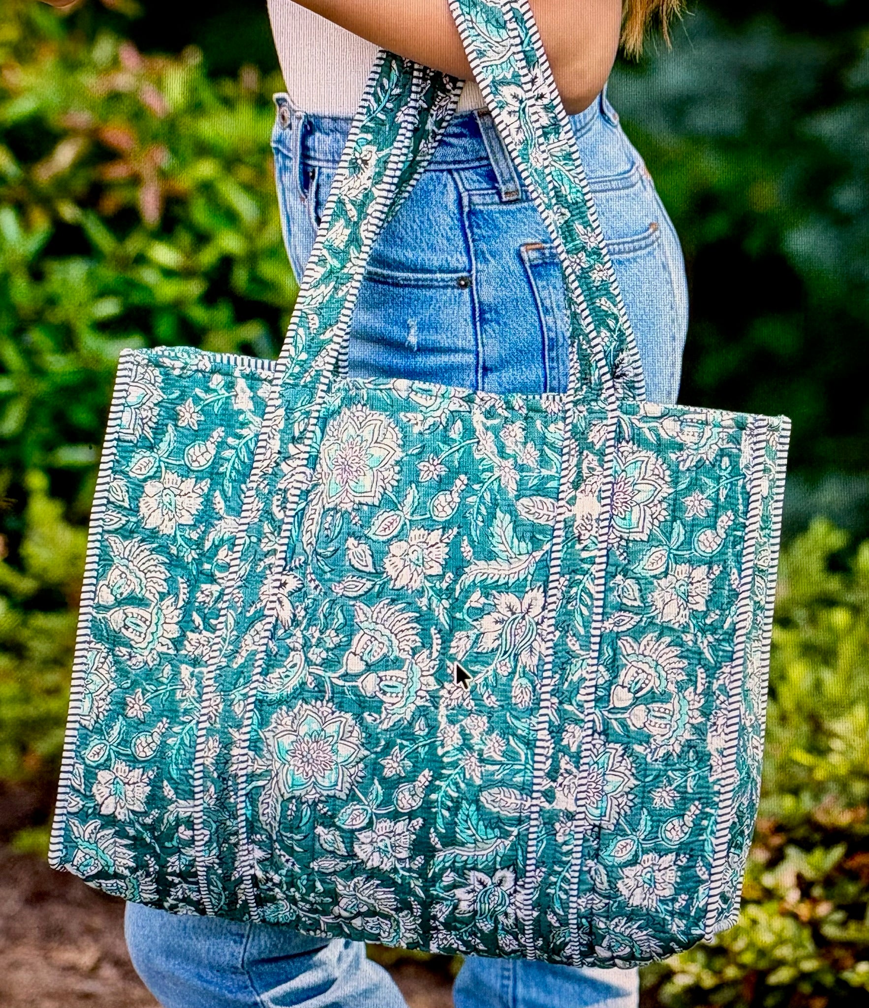 Anju Floral Quilted Bags