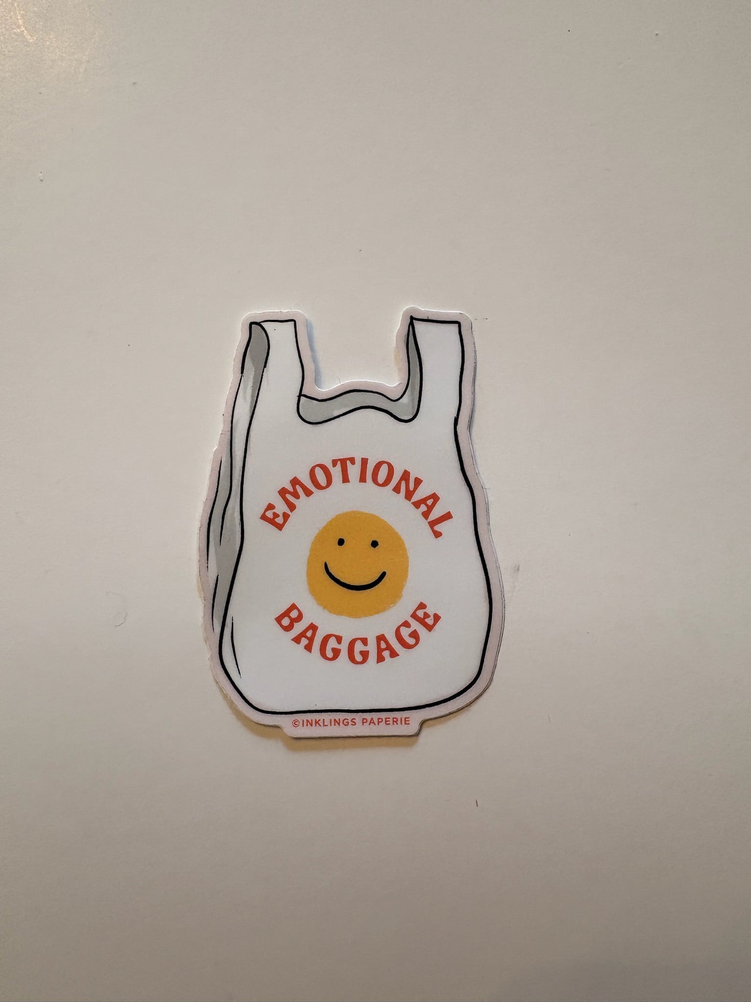 Inklings Paperie Emotional Baggage Sticker