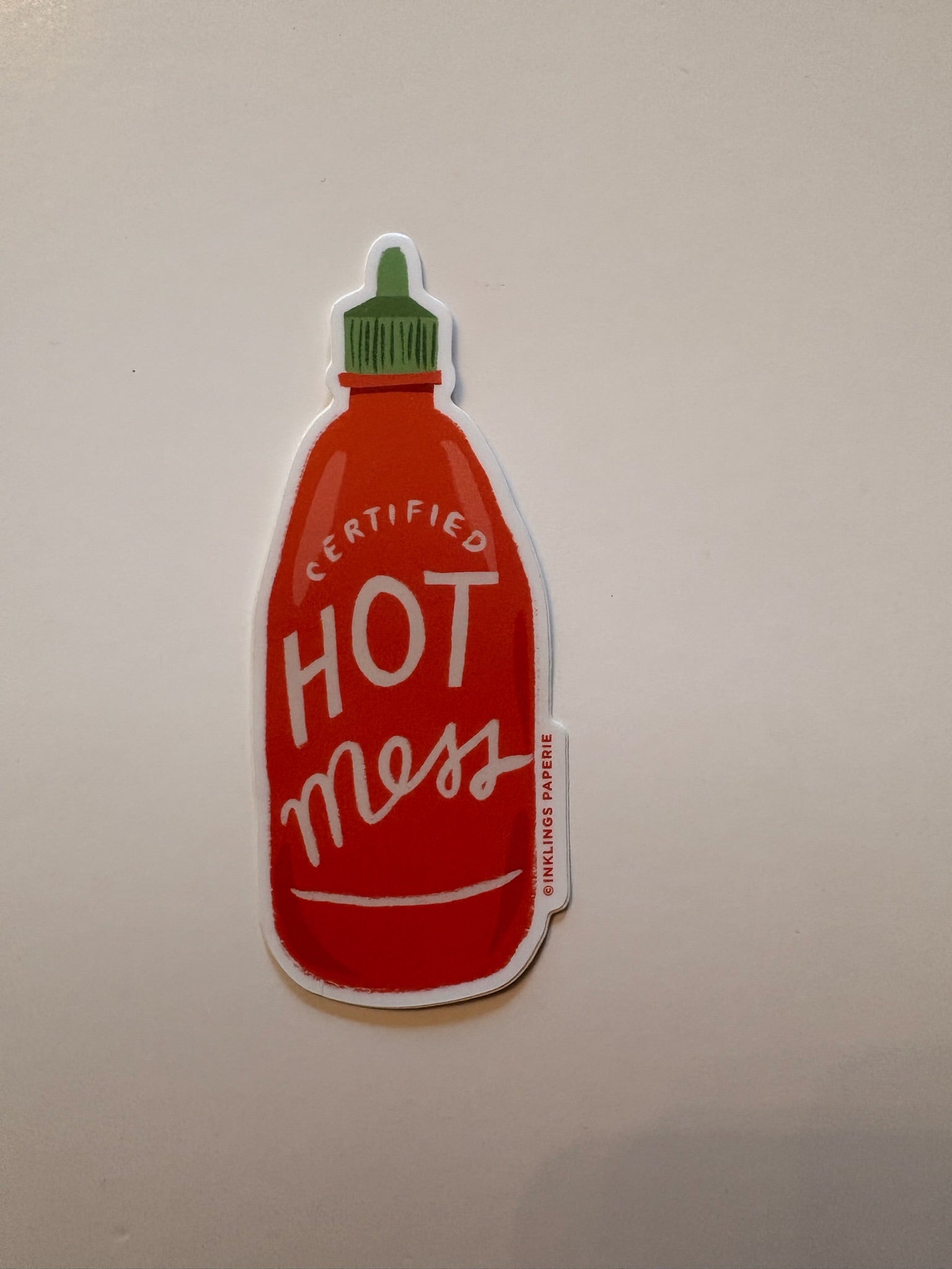 Inklings Paperie Hot Mess Sticker