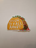 Inklings Paperie It's Ok to Fall Apart Sticker