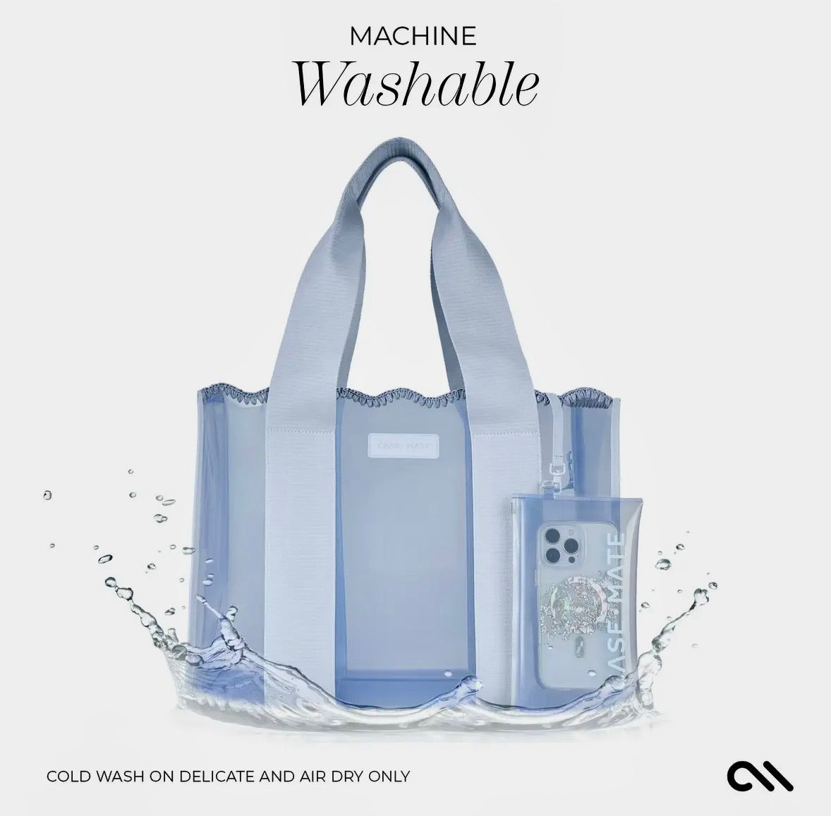 Casemate Tote Bag in Carolina Blue