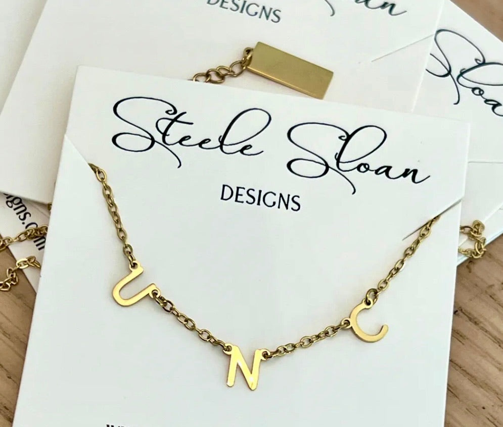 Steele Sloan Charm Necklace - UNC