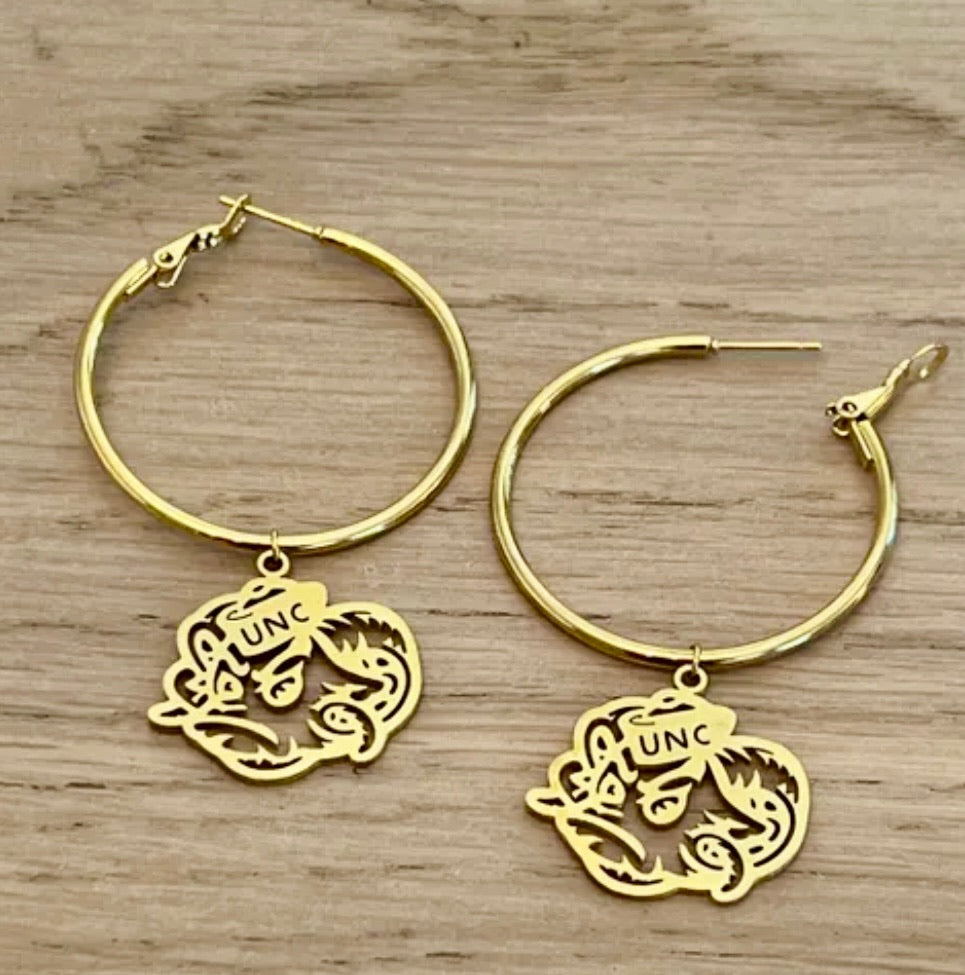 Steele Sloan Gold Hoops - Rameses