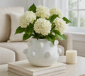 Sagebrook Home Decorative Planter - White