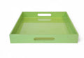 Albert L. Punkt Bamboo Large Square Serving Tray - Pastel Green