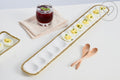 Pampa Bay Salerno Long Deviled Egg Tray - White/Gold