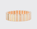 Fornash Enamel Tile Bracelet - Gold