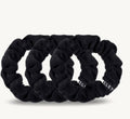 Teleties Terry Cloth Scrunchies - Large in Jet Black