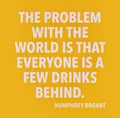 Soiree Sisters Cocktail Napkins - "Problem with the World..."