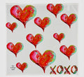 French Graffiti Kitchen Square - Hearts